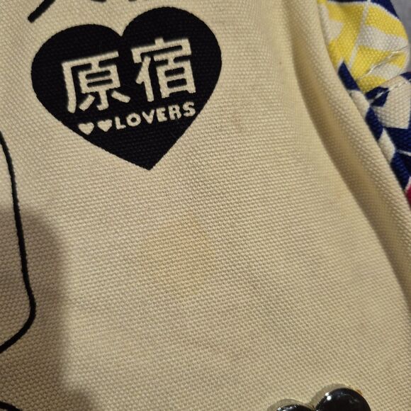 Y2K Harajuku Lovers Gwen Stefani Fatal Attraction To Cuteness Purse Bag Canvas - Picture 2 of 14